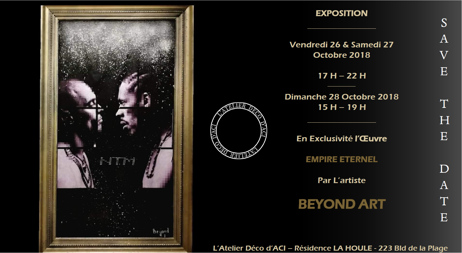 BEYOND ART L ARTISTE EXPOSE A ARCACHON